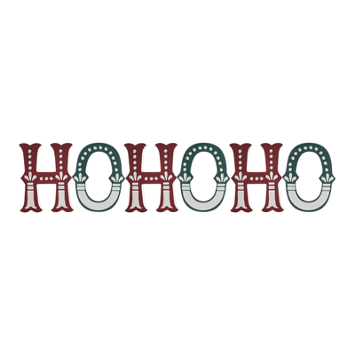 LETRAS DECORATIVAS NOEL SOUNDS HOHO HOME