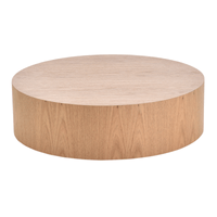 Mesa de centro baixa redonda 90 cm pillen