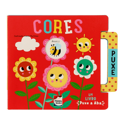 PUXE A ABA: CORES LIVRO INFANTIL
