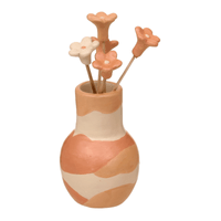 Vaso decorativo 16 cm contornos do vale
