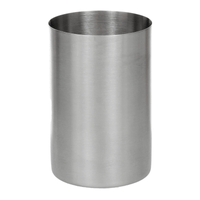 Porta-escova/pasta metallic