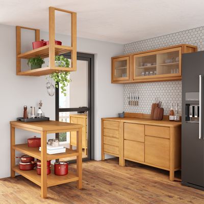 CONJUNTO DE COZINHA 7 PEÇAS AD MASSY