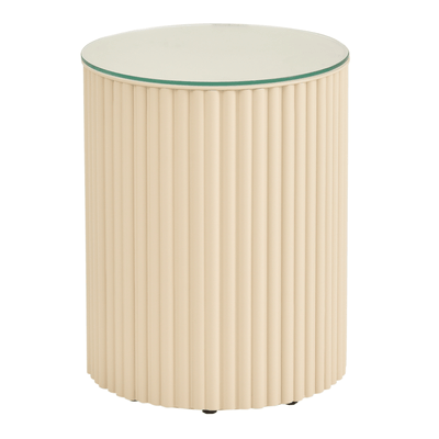 MESA LATERAL REDONDA 40 CM RIBS