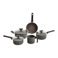 Jogo com 5 panelas ceramic life preserve