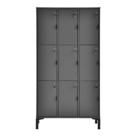 Locker/armário alto 9 portas sleek