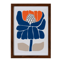 Quadro 30 cm x 22 cm floral