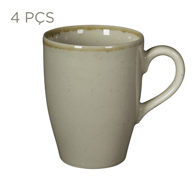 JOGO DE CANECA C/4 PEÇAS FINEST