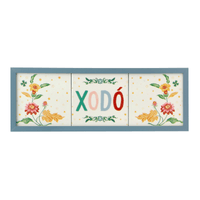 Quadro 48 cm x 17 cm bouquet xodó