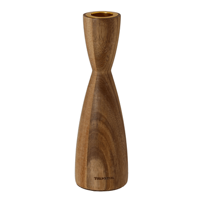 SUPORTE VELA/CASTIÇAL 17 CM ACÁCIA