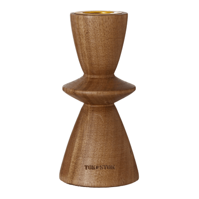 SUPORTE VELA/CASTIÇAL 11 CM ACÁCIA
