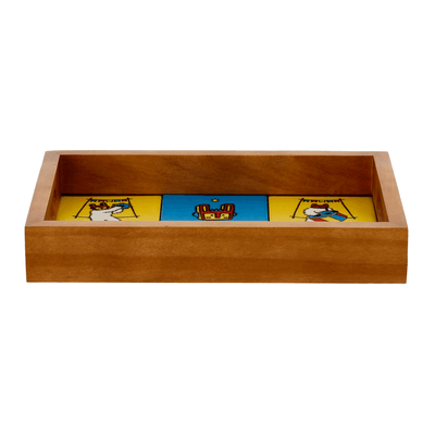 BANDEJA 32 CM X 22 CM PÉ-DE-SERRA