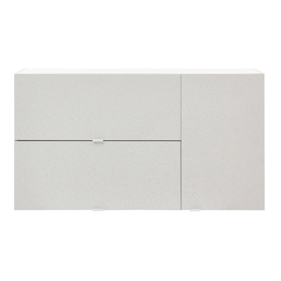 ARMÁRIO SUPERIOR 1,20 M 2 PORTAS-BASCULANTE/1 PORTA DE BATER SLEEK