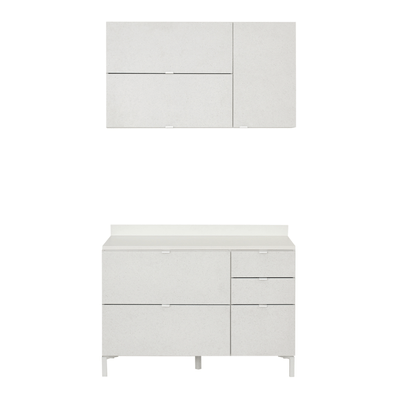 CONJ. DE COZINHA SLEEK 3 PÇS 4PBAS/1P/3G