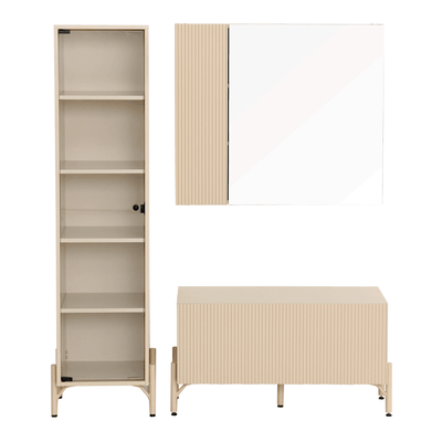 CONJUNTO PARA BANHEIRO RIBS 3 PEÇAS