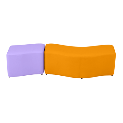 CONJUNTO PUFF C/2 PEÇAS SET WAVE III