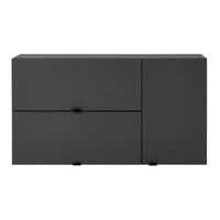 Armário superior 1,20 m 2 portas-basculante/1 porta de bater sleek