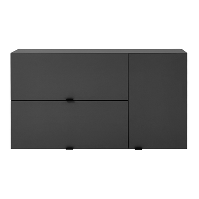 ARMÁRIO SUPERIOR 1,20 M 2 PORTAS-BASCULANTE/1 PORTA DE BATER SLEEK