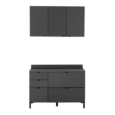 CONJUNTO DE COZINHA 5P/3GV. 3 PÇS SLEEK