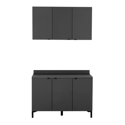 CONJUNTO DE COZINHA 6P. 3 PÇS SLEEK