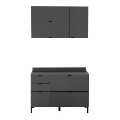 CONJ. DE COZINHA 4PBAS/1P/3G 3 PÇS SLEEK