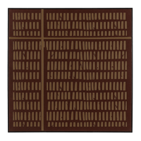 Quadro 80 cm x 80 cm volumetric brown