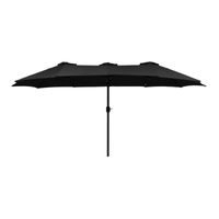 Ombrelone retangular 4,60 m x 2,70 m tri shadow