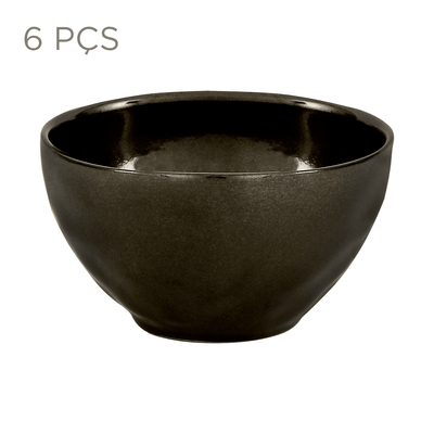 JOGO TIGELA 13 CM C/6 PÇS GEO ORGÂNICO