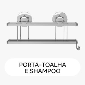 Card Porta-toalha e shampoo