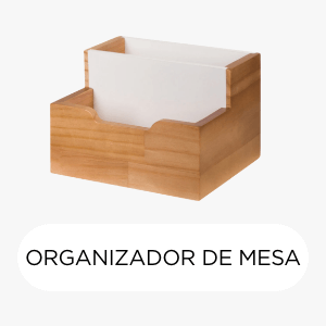 Card Organizador de mesa e gaveta
