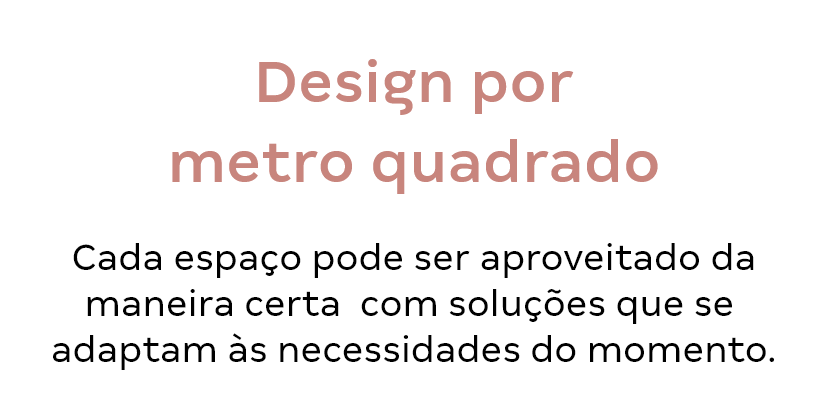 Título - Design por metro quadrado