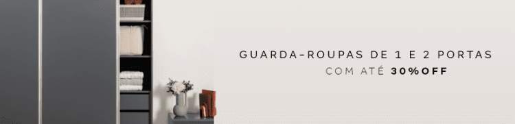 Banner Topo Guarda-Roupas - 1 a 2 portas