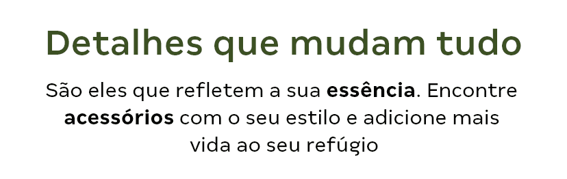 Título - Detalhes que mudam tudo